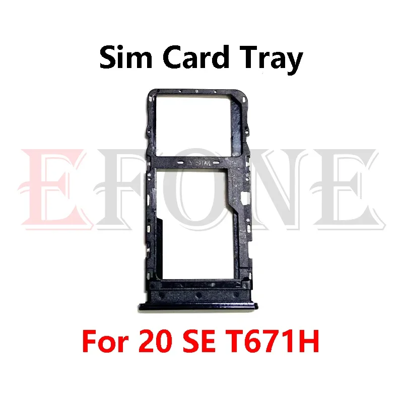 SIM 카드 트레이 거치대 카드 슬롯 어댑터, TCL 10 10L 20 20E 20Y SE Plus T790S T790H T770H T766H T790W T671H T671H 6156D 6125H