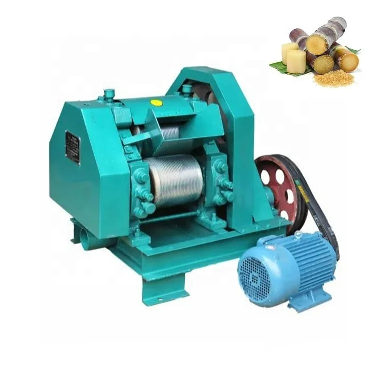 Máquina de jugo industrial comercial, trituradora de caña de azúcar, Extractor de caña de azúcar, máquina de jugo, molino de arranque de motor diésel a la venta