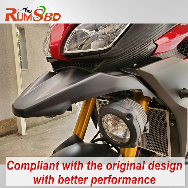 for Yamaha Tracer 900 GT FJ-09 MT-09 2015-2020 Front Lip Fender ABS Mudguard  Motorcycle Wheel Beak Nose Cone Upgrade Accessory