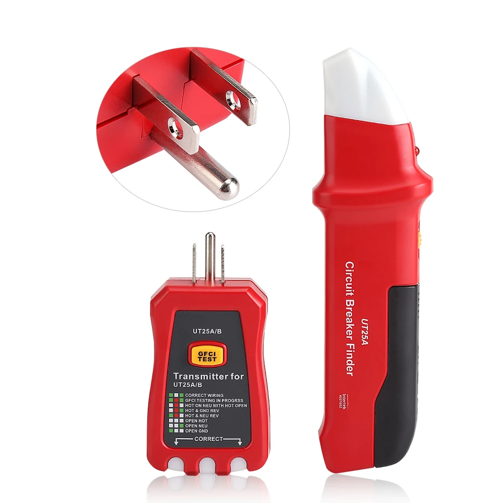 Uni T Professionele Stroomonderbreker Zoeker Gevoeligheid Instelbaar Socket Tester Diagnostisch Hulpmiddel