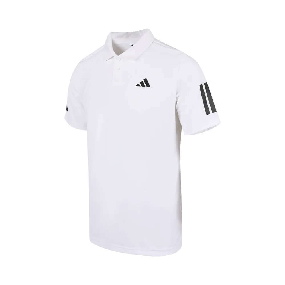 

Adidas 2025 Men's CLUB 3STR POLO Knitted T-shirt JE0412