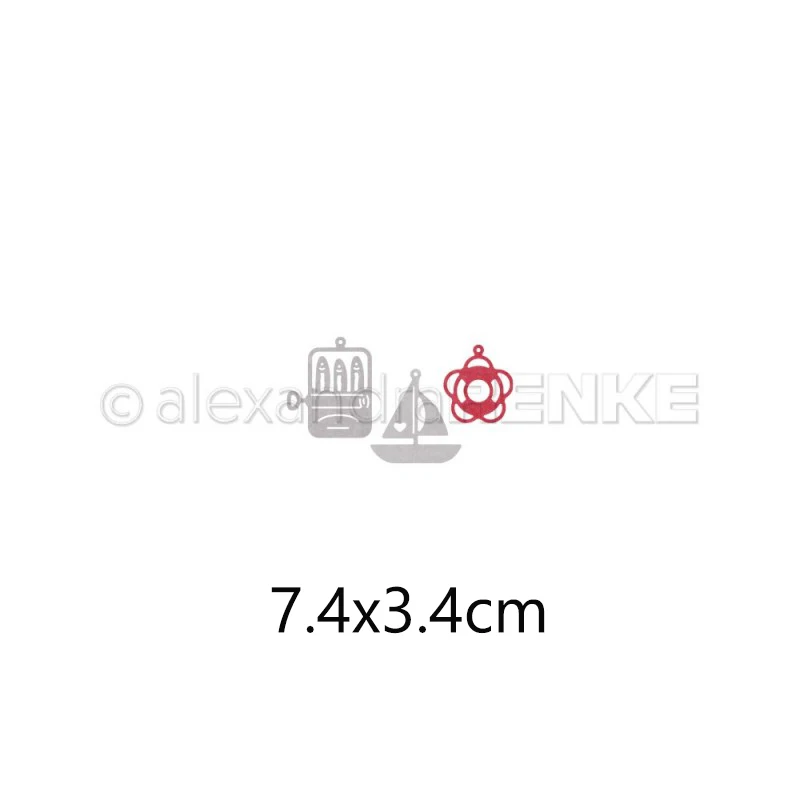 Piggy Craft Metall-Stanzformen, neue Meeres-Serie, Scrapbook-Papier-Bastelmesser, Schablonen, Stanzformen