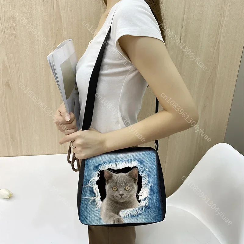 Рисунок 4 - Милая ковбойская сумка на плечо с принтом собаки/кошки