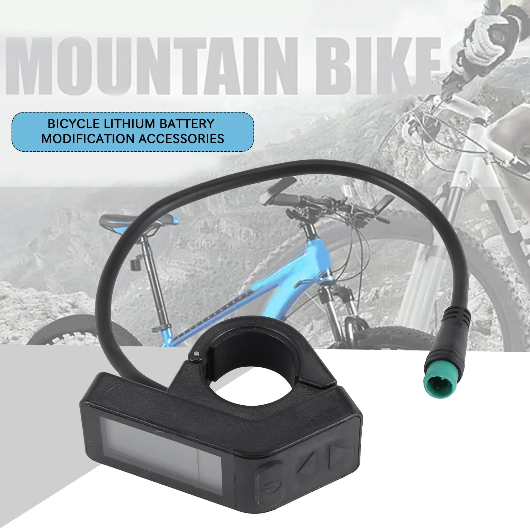 Ebike Display 24V/36V/48V KT LCD4 Mini Display Waterproof Bike Controller Kits for KT Controller image 3