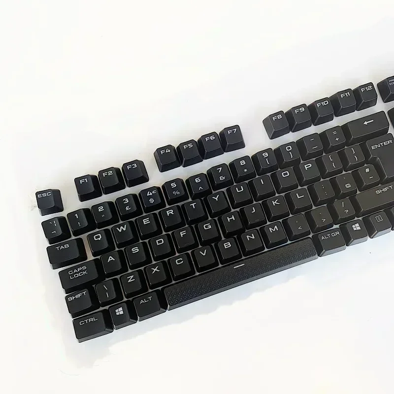 UK US layout Abs PBT keycaps 105keys for CORSAIR mechanical keyboard K70 LUX/K70 mk2/K95 k63 k65 STRAFE