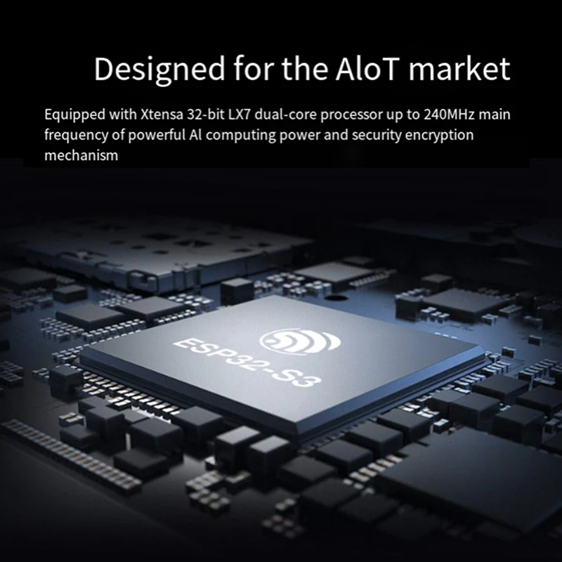 ESP32-S3-Tiny Development Board Kit+FPC Cable Bluetooth LE+2.4G Wifi ESP32-S3FH4R2 ESP32-S3 Mini Development Board