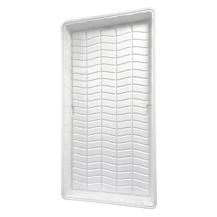 4×8 グローイングトレイ 土を使わない栽培 種子繁殖トレイ ブラック カスタムOEM品 時間別梱包 色