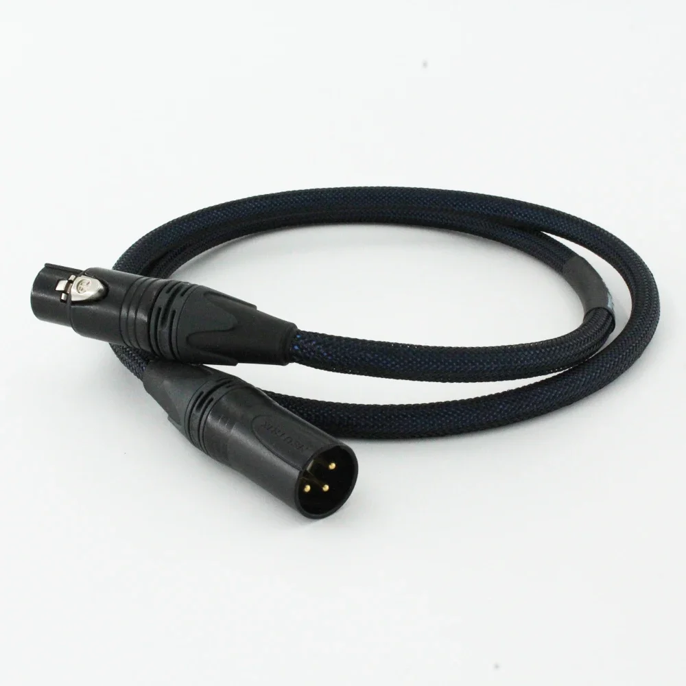 Canare DA206 110 Ohm AES/EBU Digital Cable With Neutrik XLR Male Female Plug