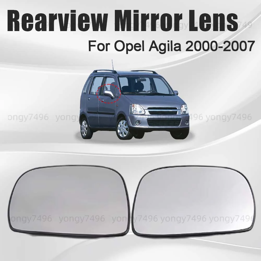 

Cars Accessories Rearview Mirror Lens For Opel Agila 2000 2001 2002 2003 2004 2005 2006 2007 Replace Mirrored Glass Replace