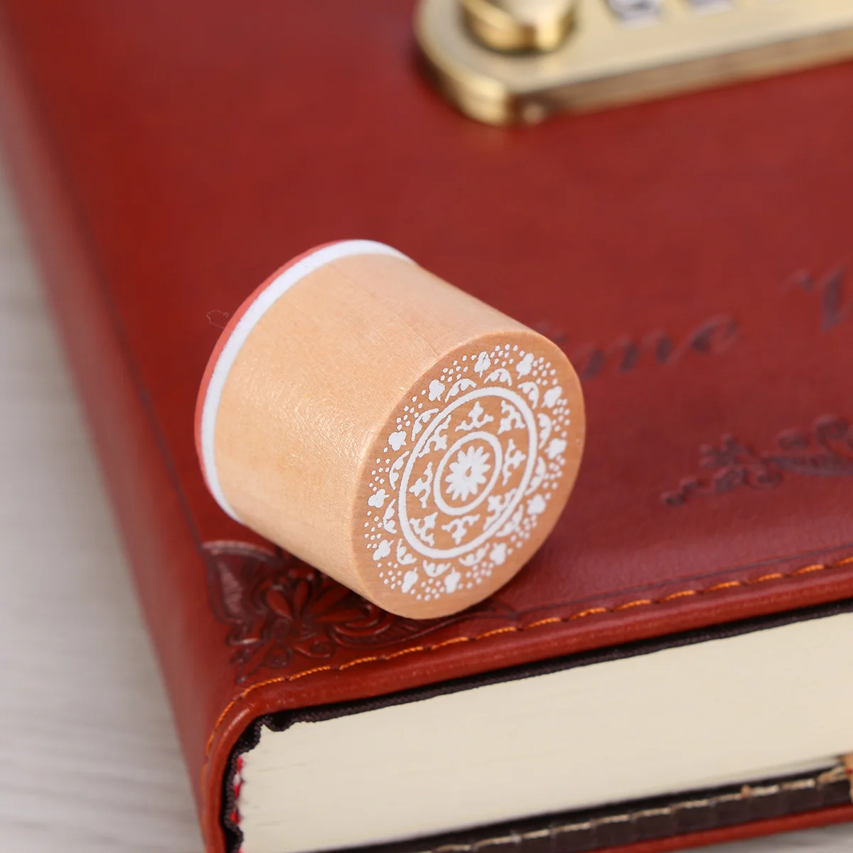 

Wood Stamps Rubber Seal Party Favors Christmas Decoration Scrapbooking Greeting Cards Stationery Crafts Square Lace
