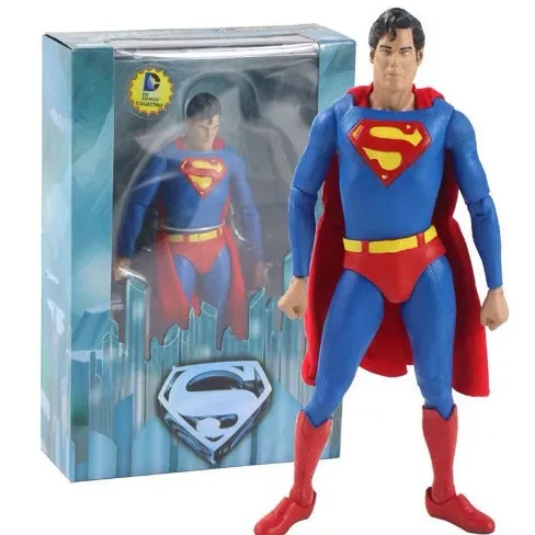 NECA-Chaîne KER BATMAN SUPERMAN Smile Man, Joint Mobile Butter Figure, Ornements Jouets Cadeaux pour Enfants, 7"