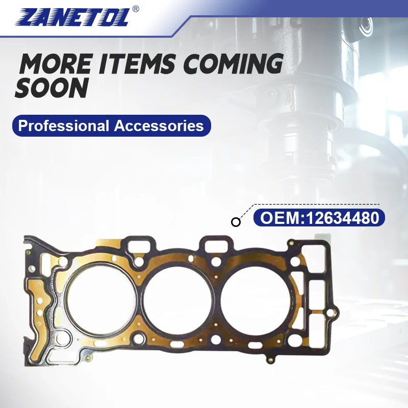 

ZANETOL Cylinder Head Gasket for CADILLAC CTS 2010~2014 for CHEVROLET CAPTIVA SPORT 2012 GMC TERRAIN 2010~2012 12634480 26560PT
