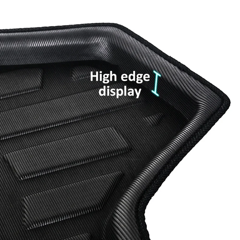 سيارة فرش داخلي للسيارات والشاحنات لمازدا 2 Mazda2 Demio DE DH 2008 ~ 2014 2009 مقاوم للماء المضادة للانزلاق داخل بطانة حمولة حقيبة السيارة ملحقات الوسادة #5