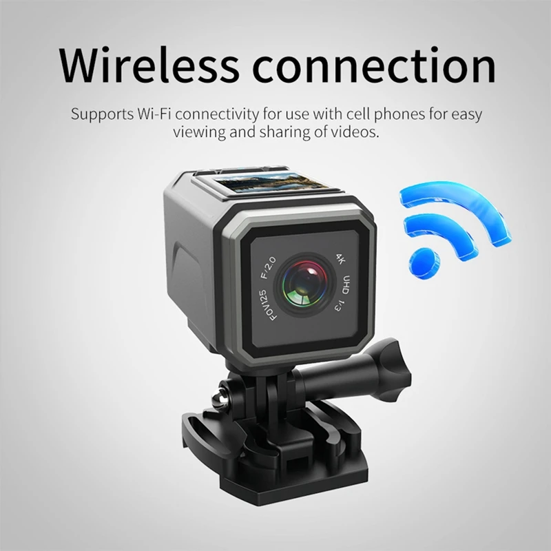 【buy-now】4k-ultra-hd-wifi-camera-with-lcd-screen-waterproof-sports-camera-motorcycle-cam-bicycle-cycling-riding-recorder-camera