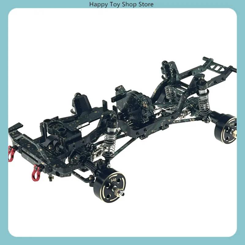 MJX 1/18 H18P RC Car Full Metal Chassis Frame, DIY Ready, Direct Fit Stock Electronics Spare Parts