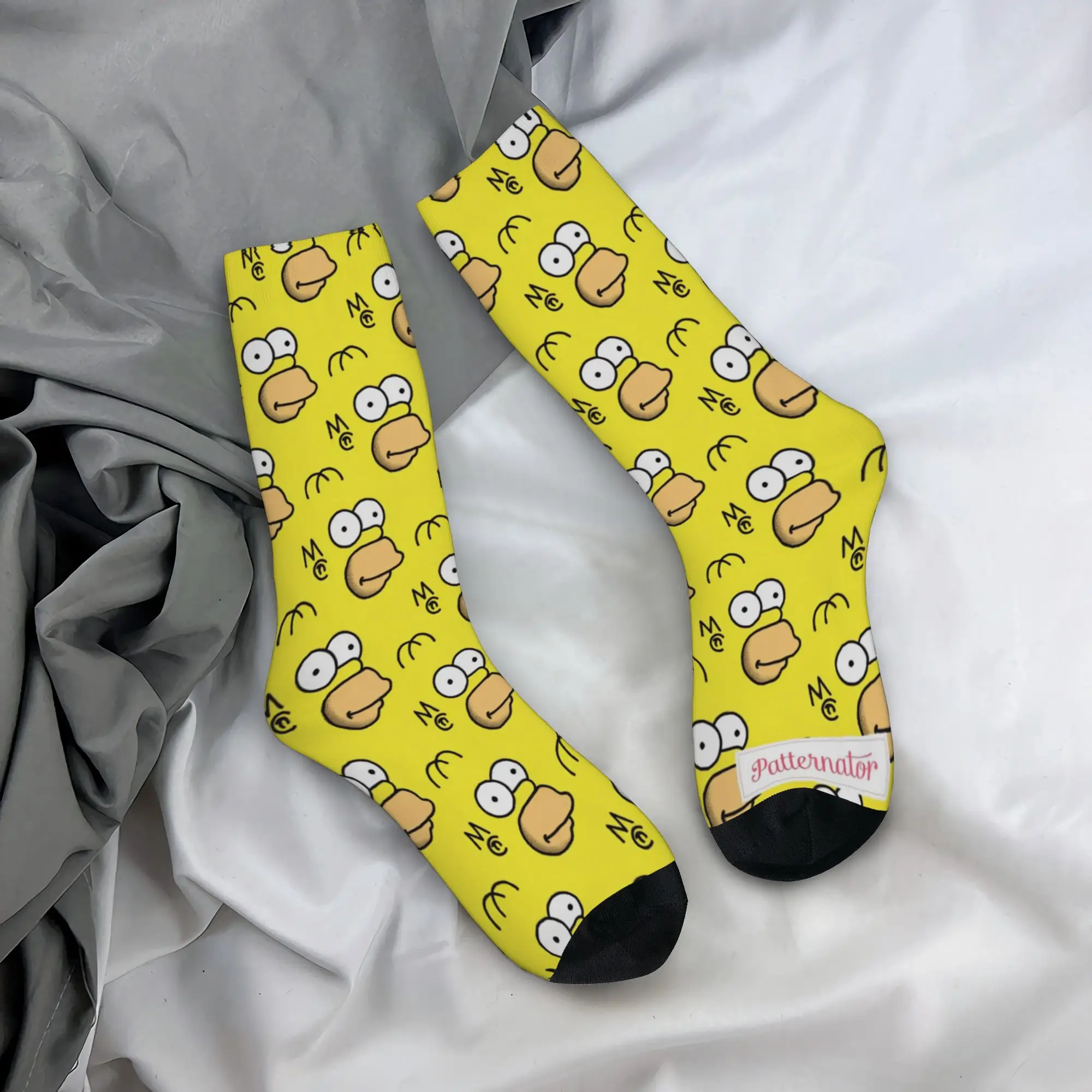 Simpsoneds Merch Men Women Socks Compression  Graphic Middle Tube Socks Soft Small Gifts