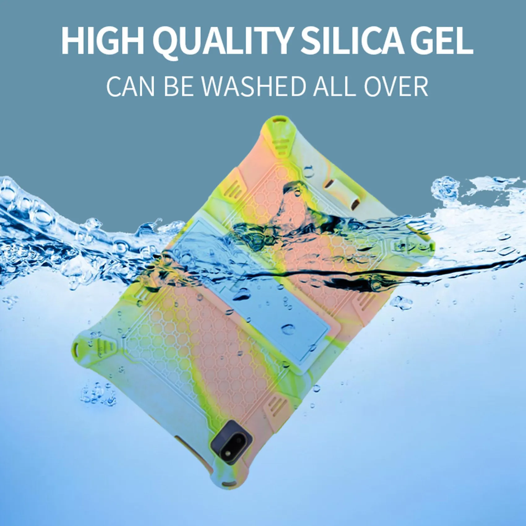 Capa para teclast t40 plus t40 10.4 Polegada silicone tablet caso suporte para teclast t40 com alças e caneta