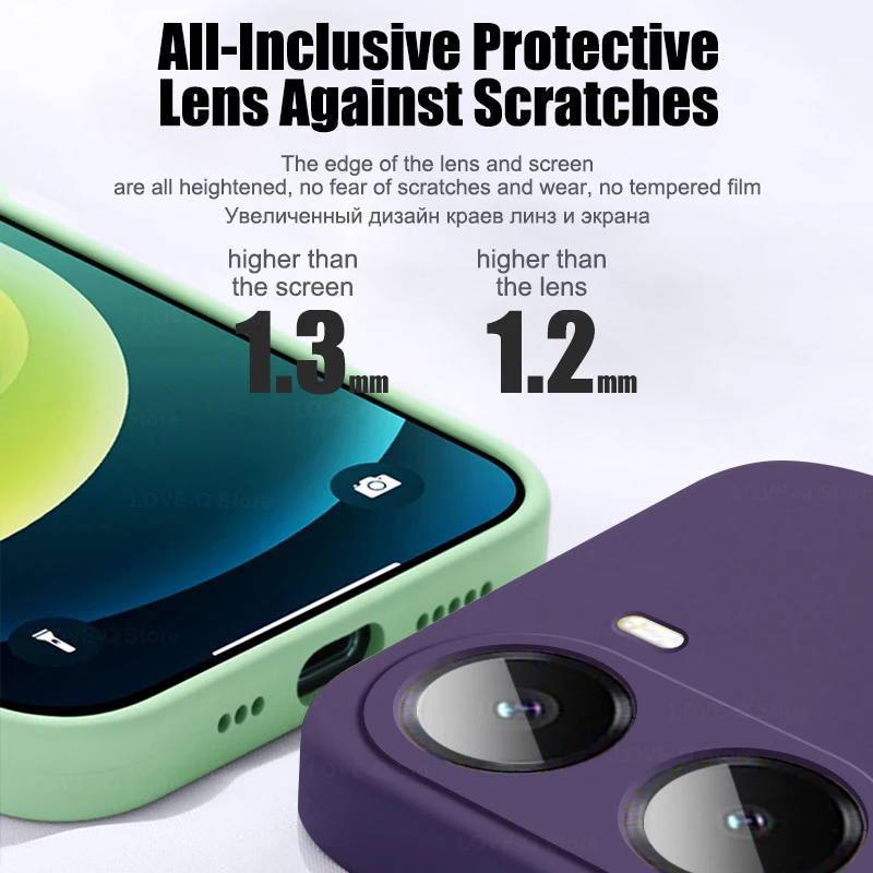 POCO X8 X7 Pro Max Hülle Luxus Flüssigsilikon Handyhülle für Xiaomi Poco X7 X8 Pro X8Pro Pocox8 Pro Max Stoßfeste Weiche Schutzhülle – Detail 2