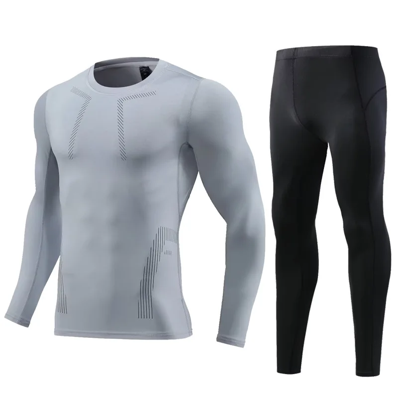 

2025 Cycling Sets Shirts+Pants Sport Suits Casual Sweatshirts Tracksuit Sportswear Male Casual Sports Jogging Running Suit