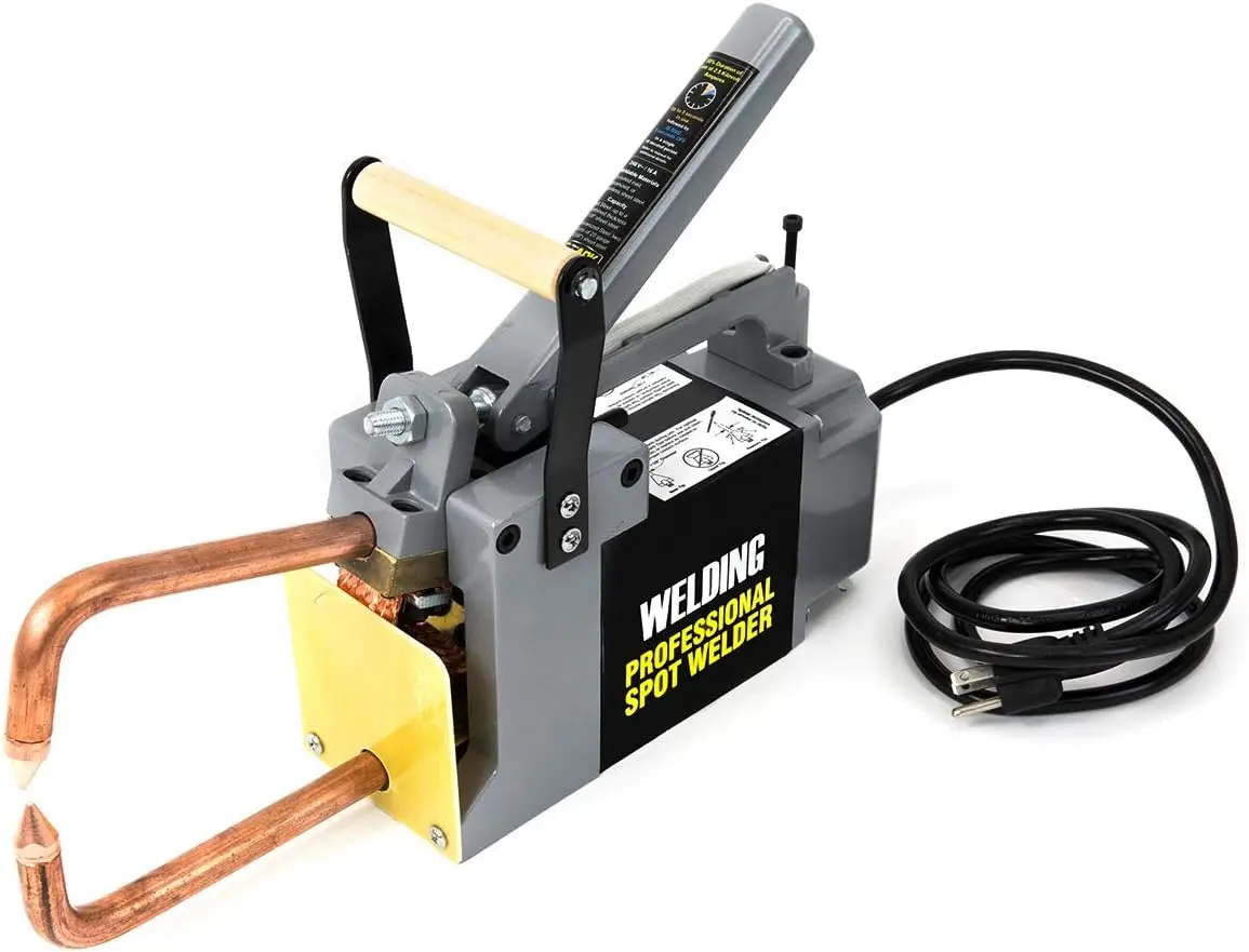 

Portable Spot Welder 110V Handheld Gun for Metal Sheet Welding with 6" Throat Depth