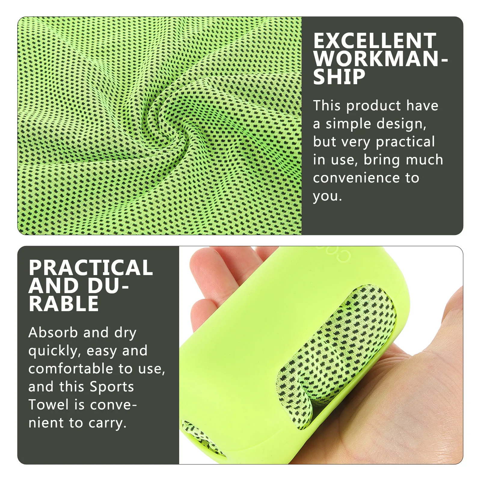 

1 set Quick Dry Fitness Towel 30x90cm Gel Sport Wicking Portable Gym Towels Yoga Sweat Cooling Travel Compact Beach