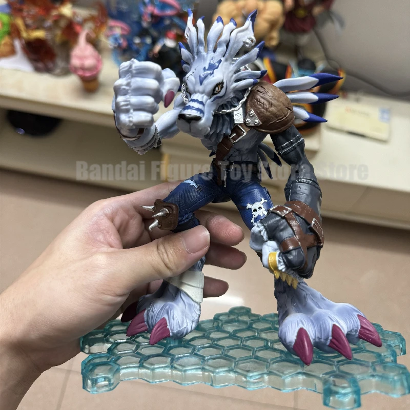 22CM Anime Digimon Adventure ORC Garuru Greymon Figure Action Figures PVC Statue Desktop Decoration Collection Model Toys Gifts