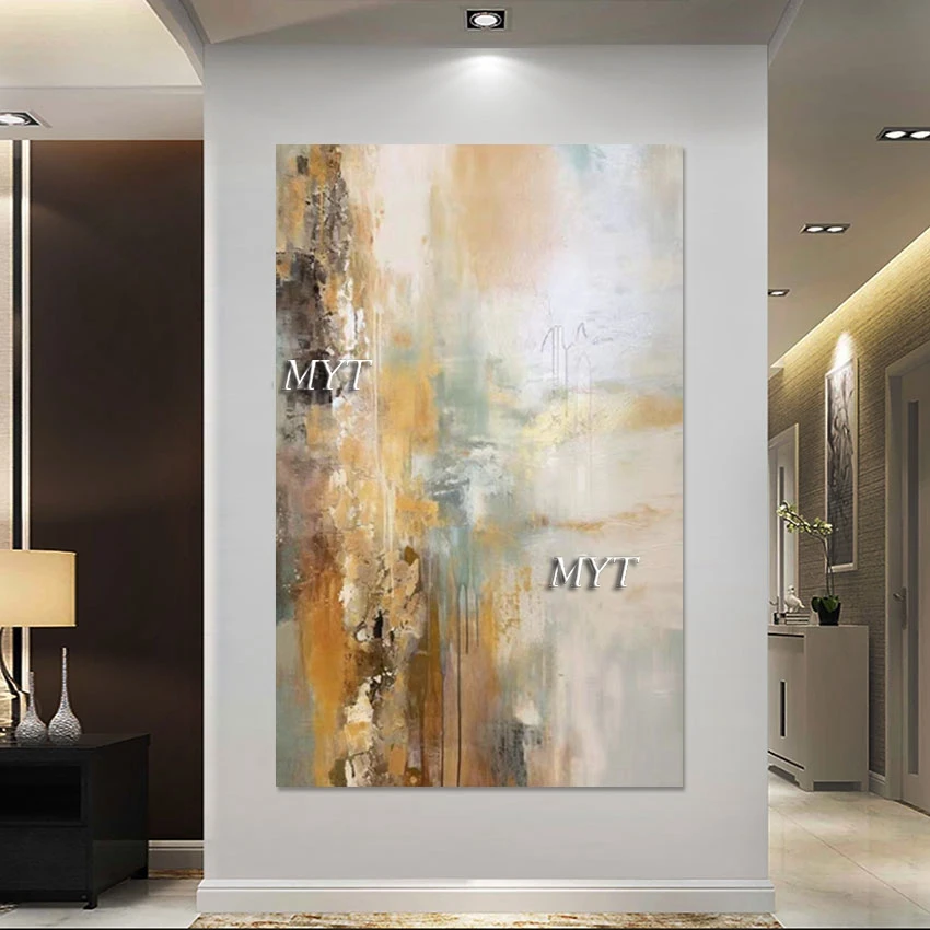 

Hotel Corridor Decorative Item Simple Abstract Wall Hangings Acrylic Painting Hotel Showpieces Art Large Wall Panels Artwork