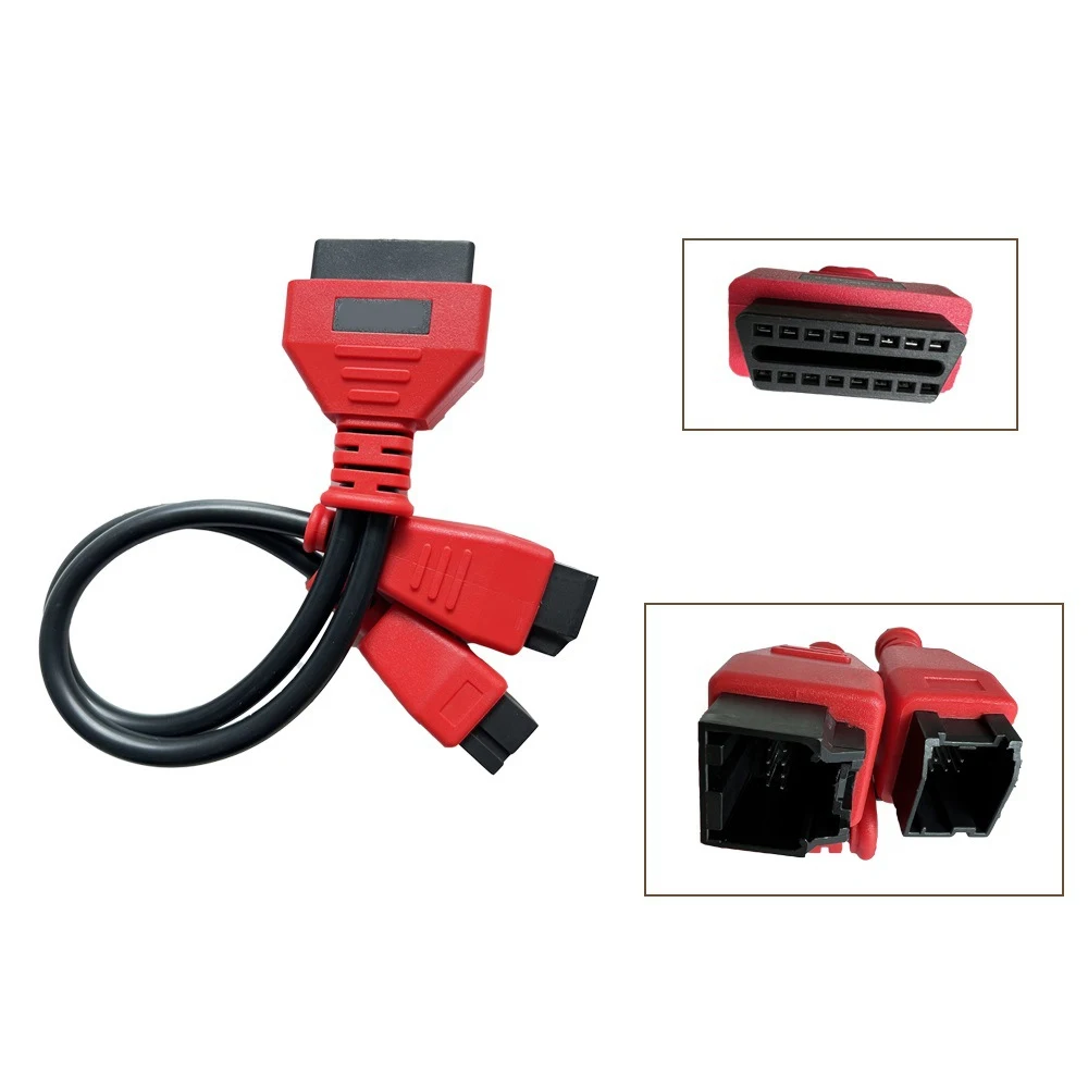 Bypass Adapter Cable For Chry-sler 12+8 Pin Connector Programming Cable Gateway Security OBD2 For FI-AT Adapter Diagnostic Cable