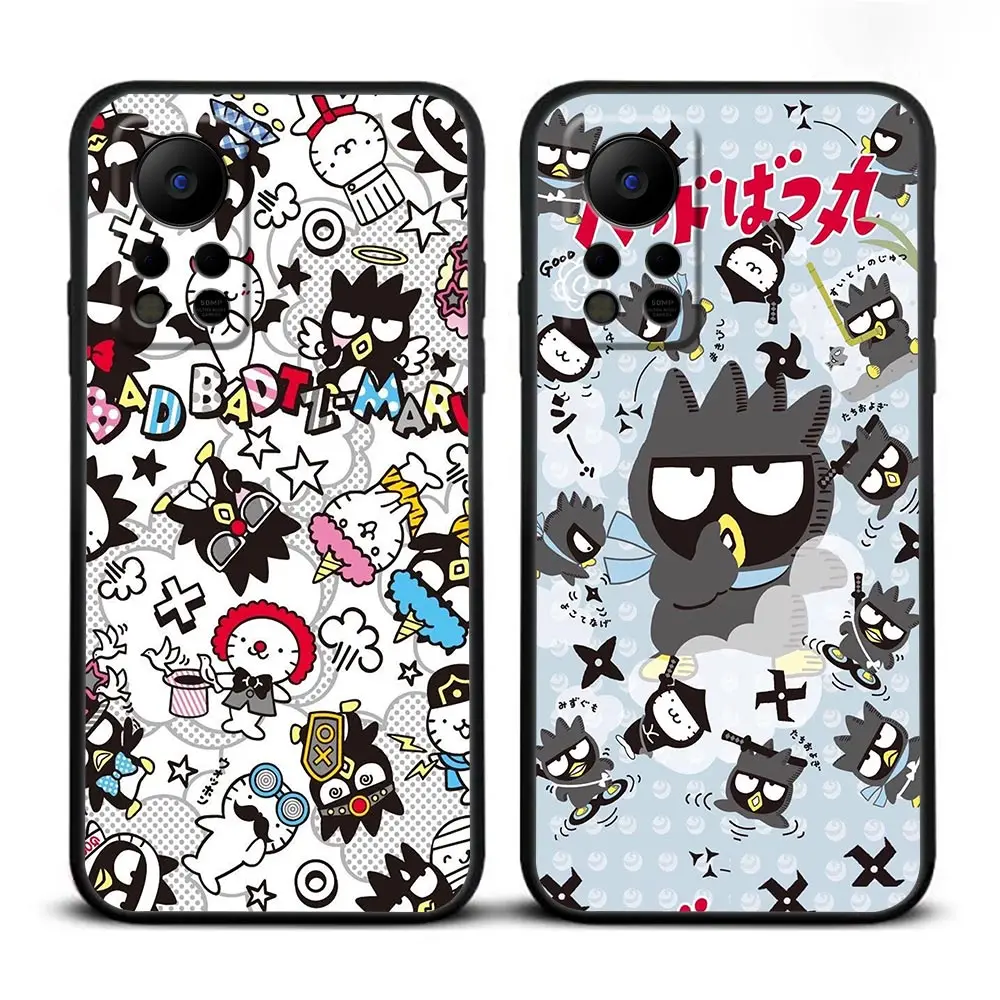 Cute Crow Cartoon B-Badtz Maru Phone Case For Infinix TECNO SPARK 8 7 6 Go 5 HOT 30 30I 20 20I 20S 12 12I 11 11S 10 10I 10S Case