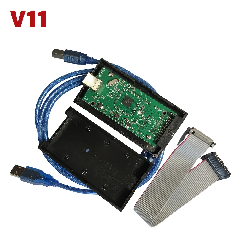 For J-LINK v11 Jlink J LINK V11 ARM MCU Debug Tool STM32 Emulator Debugger Jtag Swd Programmer Downloader Faster  Jlink V8 V9