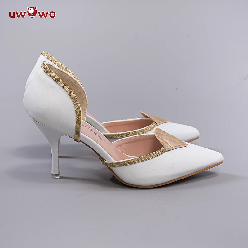 UWOWO Genshin Impact Yae Miko Cosplay Shoes Uwowo X Ailish: Fanart Yae Miko Bride Ver. Cosplay High-heels Women Dress Outfit