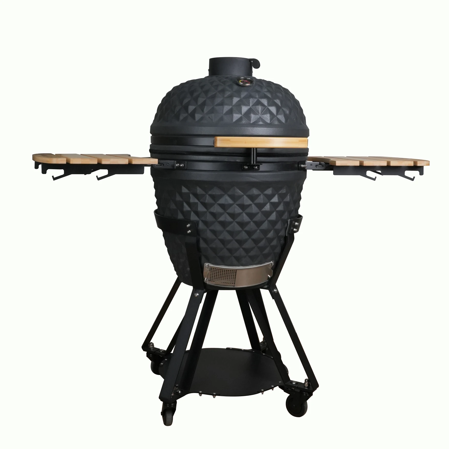 

Auplex 21-дюймовый керамический Kamado для улицы, зеленый гриль для барбекю, древесный уголь, Asador De Carbon, глина с автоматическим зажиганием