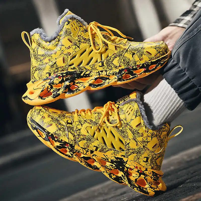 

Мужские высокие кроссовки-ботинки Magenta: дышащие, плетеные, дизайнерские, люксовые, для спорта и бега