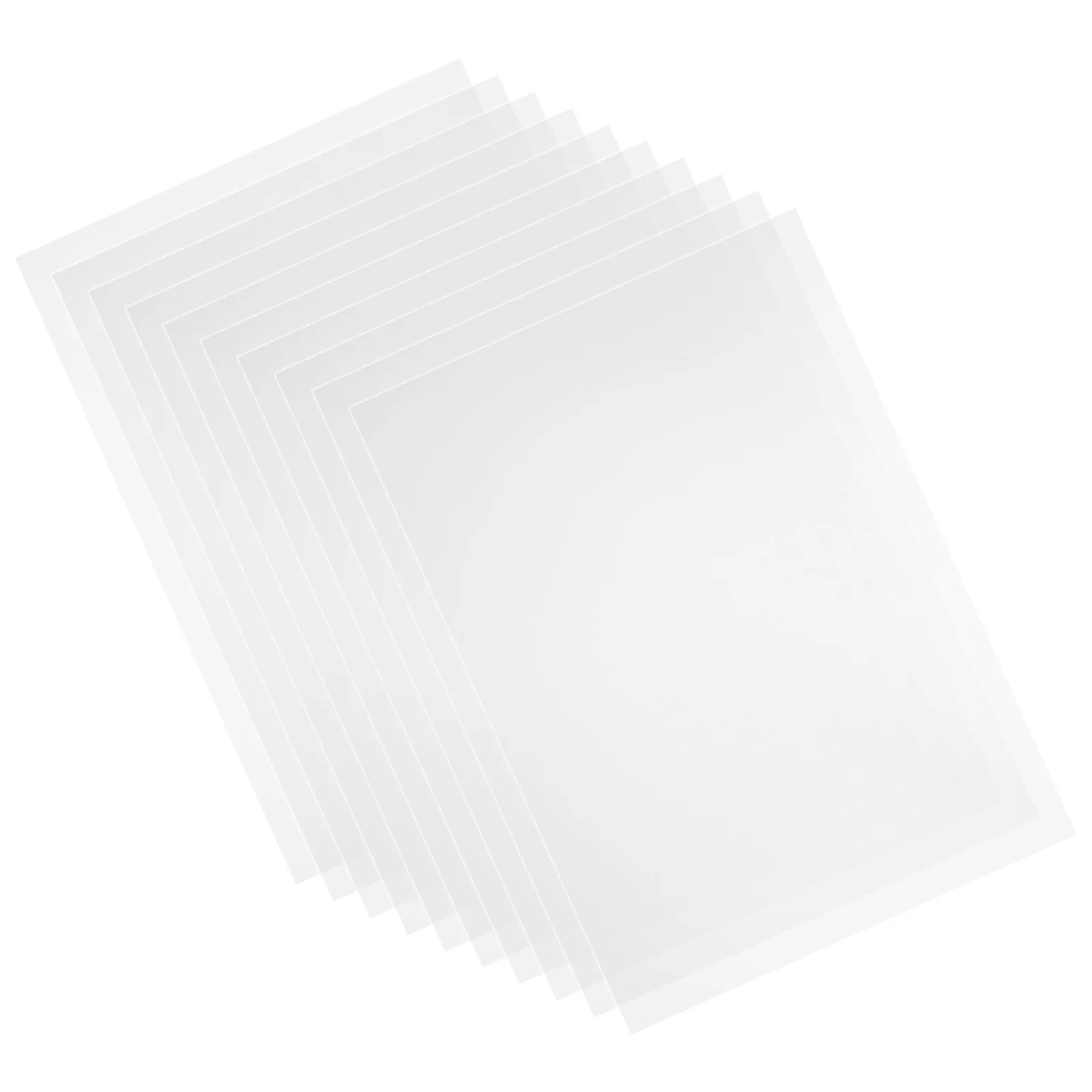 

10Pcs Transparent PVC Sheets Color Correction Filters for Light Diffuser Film Crafting Teaching Visual Effects Projects
