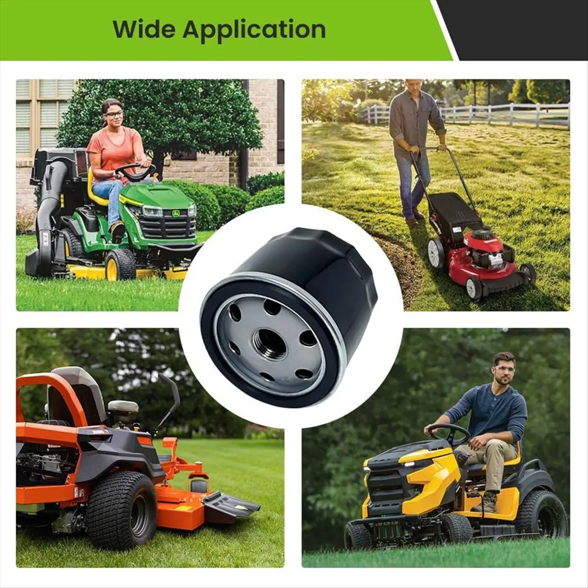 

AA83 4 Pack 12 050 01 Oil Filter for 7000 Series Engine -12-050-01-S 12 050 01-S1 12-050-01-S 1205001S