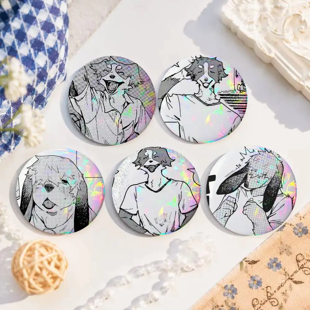 Cartoon S-SMELL N-Nagabe   32/44/58MM Customizable Button Pins Cute Funny Creative Badge Jewelry Decor Gifts For Friends