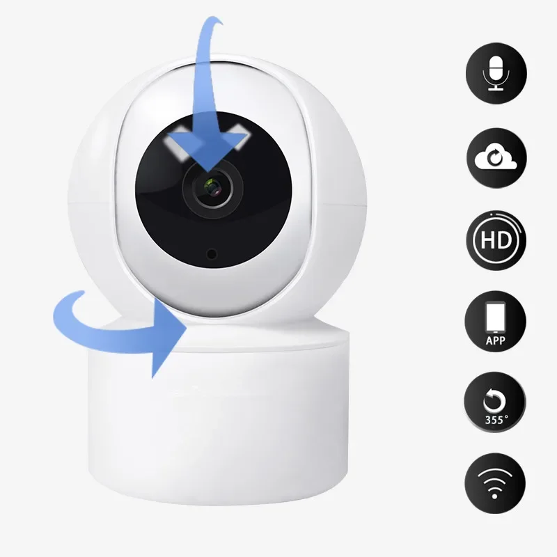 

1080P HD surveillance camera, wireless network camera, home security camera, baby care surveillance camera