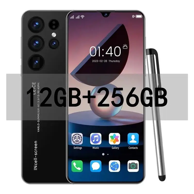 

New S24 Ultra Smartphone, 7.0 inch, 16GB+1TB, Global Edition, 7000mAh, 4G/5G Networks, 48MP+72MP, Android 13 Fast Shipping