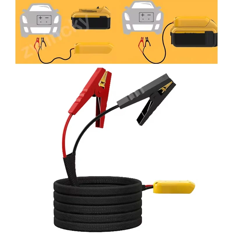 Imagem -02 - Carro Emergência Start Power Bateria Dewalt 20v Bateria Carregamento Tesouro Automotivo Jump Starter Alta Qualidade