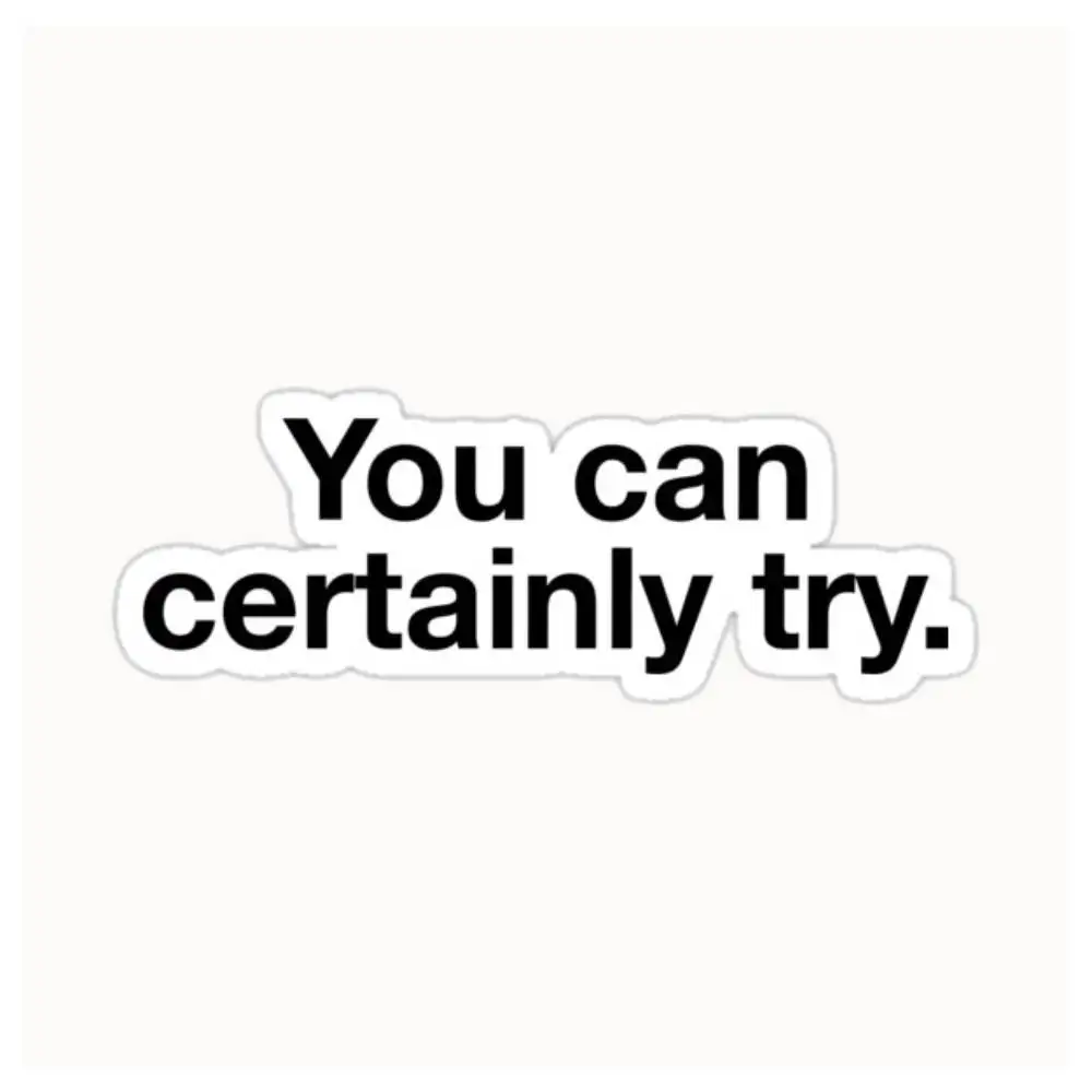 You Can Certainly Try. Waterproof Stickers For Decorating Car Windows Motorcycles And Computers.