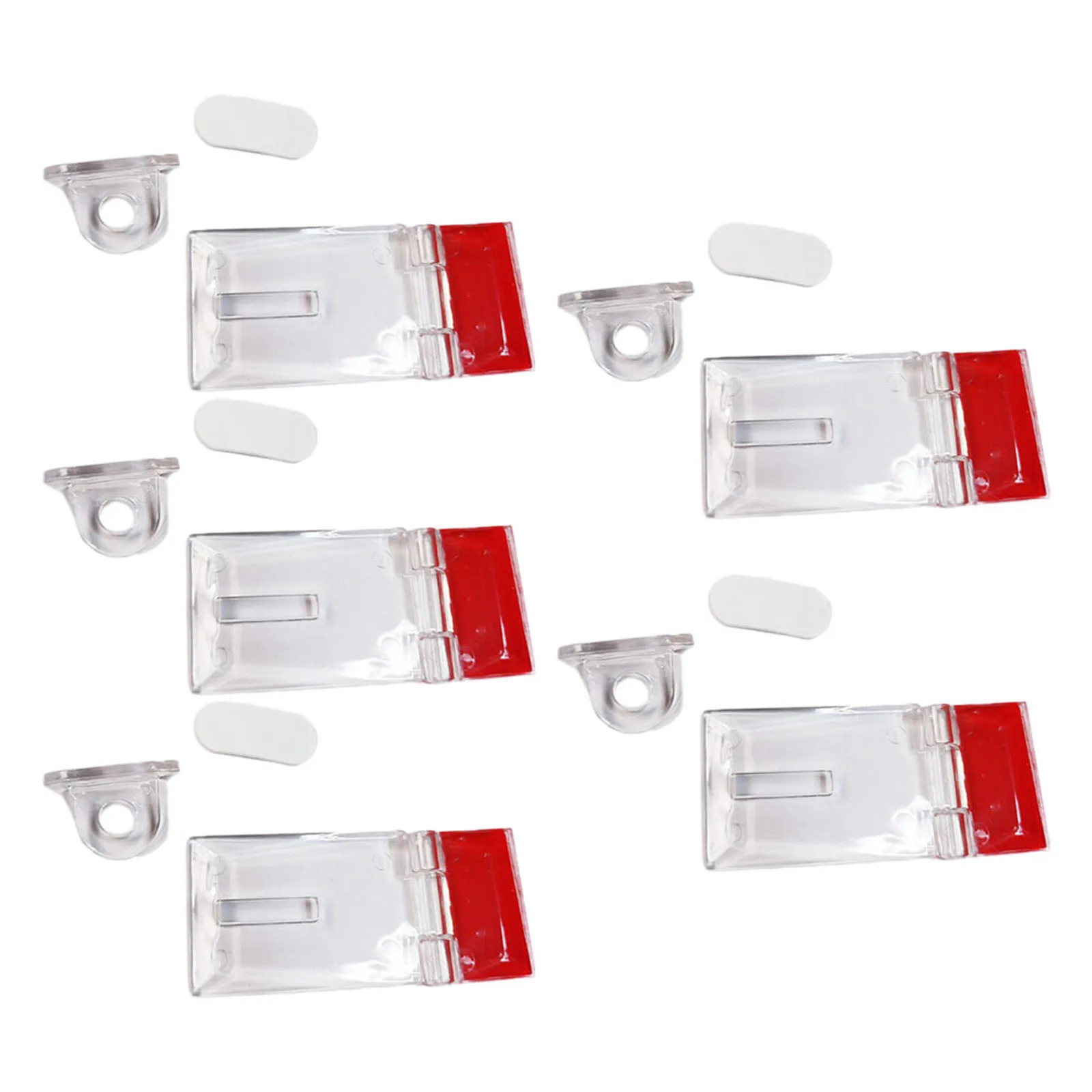 Acrylic Hinges And Adhesive Plastic Hinge Folding Hinges Acrylic Transparent Adhesive Hinges For Crafts Transparent Continuous