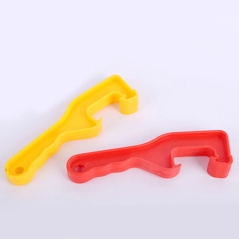 

4Pcs Open Lid Wrench High Strength Plastic Bucket Opener Lightweight Paint Bucket Opener Tools Effortless Durable