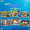 1655PCS Thaddäus Stein Statue Haus Bausteine SpongeBob Schwammkopf Modell Bricks Desktop Decoraion Sammlung Kinder Spielzeug 3