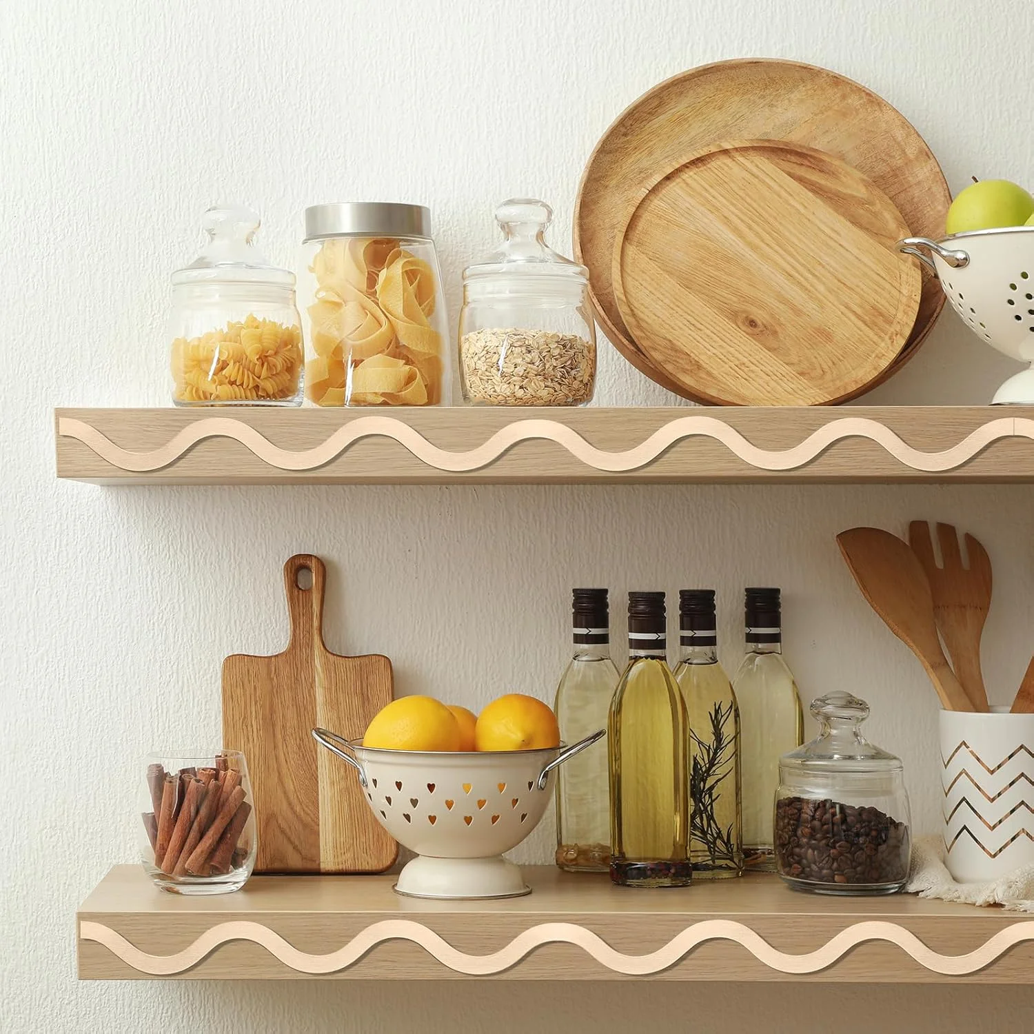 미완성 스캘럽 장식 목재 트림 15.75 x 2.9 인 - Home Decor Wall Molding 리뷰 및 가격