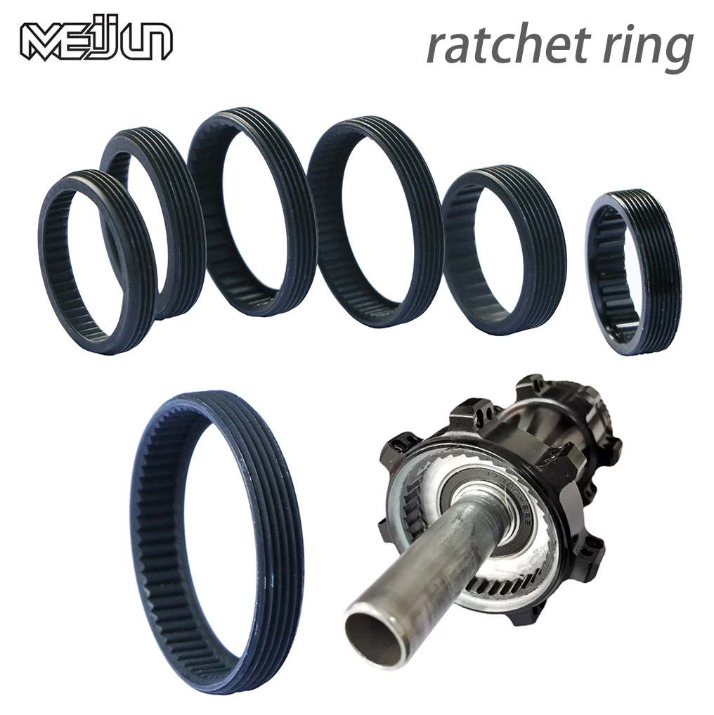 Bike Hub Locking Ring Hub Ratchet Ring 26T 30T 36/48T 54T 60T Bike Hub Lock Ring Steel Ratchet Ring M35 M36 M43 Bike Repair Part