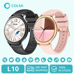 COLMI L10 여성용 스마트워치, 패션 포워드 디자인, 1.4 인치 풀 스크린, 100 스포츠 모드, 7 일 배터리 수명 스마트 워치