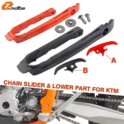Motorcycle Swingarm Guide Chain Slider For KTM EXC EXC-F XC-W XCF-W TPI Six Days 125 150 200 250 300 350 450 500 2012-2023
