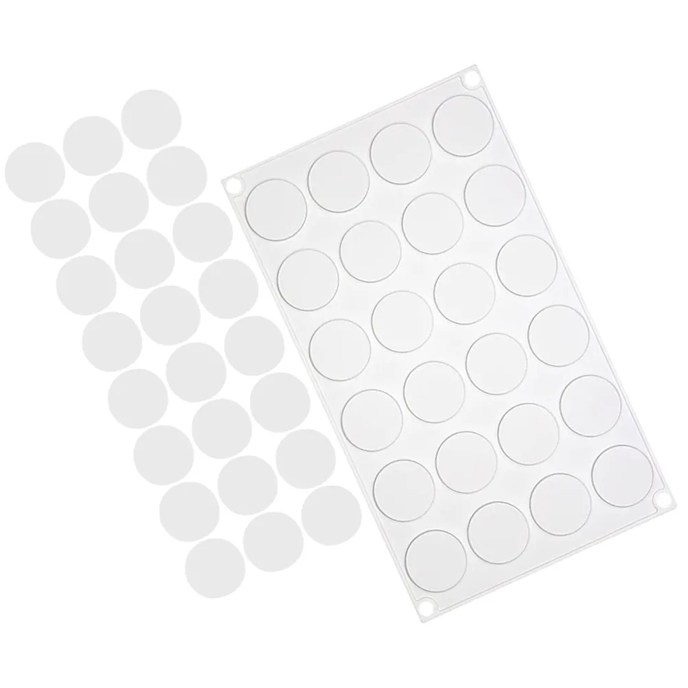 1Set Silicone Wax Stamp Mold Mat Easy Demoulding Wear Resistant Fracture Resistant DIY Sealing Wax Pad for Home Office Wedding