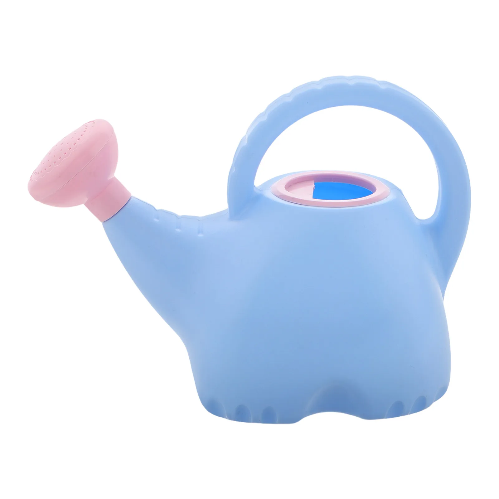 

1pc Cute Kids Plastic Elephant Can Lightweight 1.5L Adorable Garden Sprinkler Portable Flower Watering Kettle Even