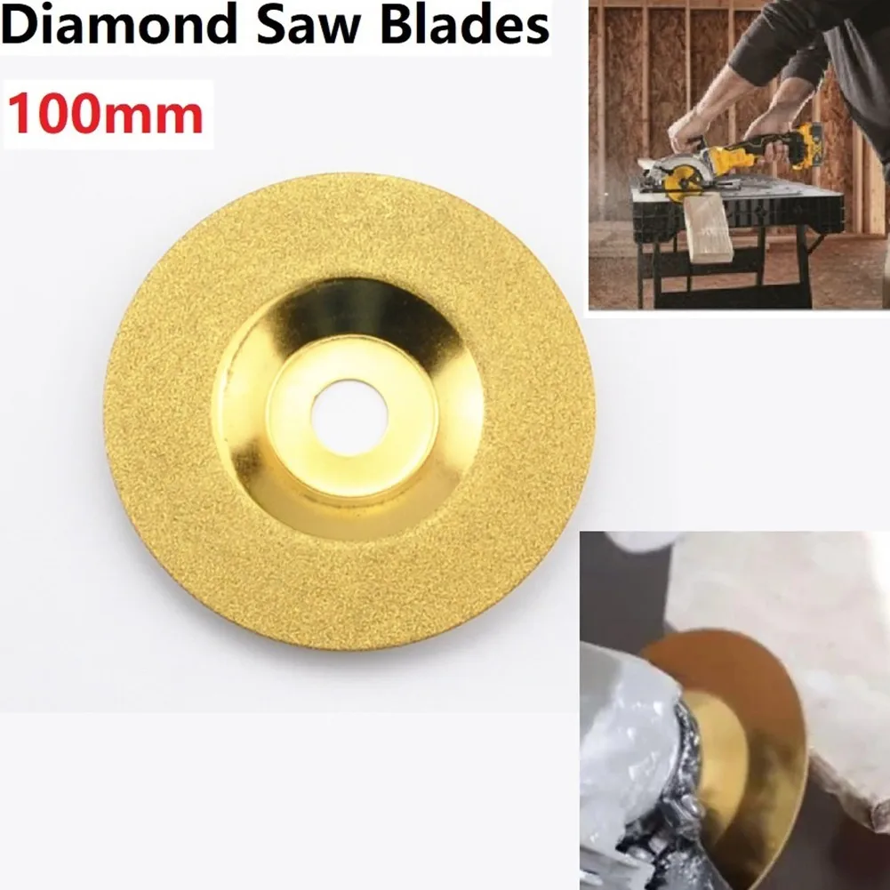 100mm Diamond Circular Saw Blades  Grinding Cutting Disc Wheel Power Tool Accessories For Glass Ceramic Marble Circuit Boards